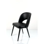 Krzesło DELUXE KR-5 Eko-skóra Czarna